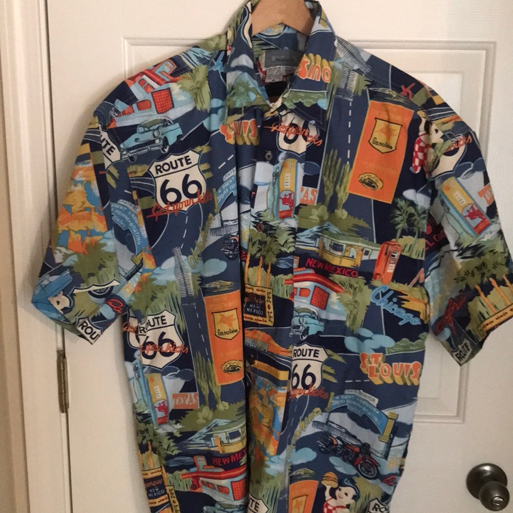 Mens High Seas Trading Co. short sleeve made in USA shirt